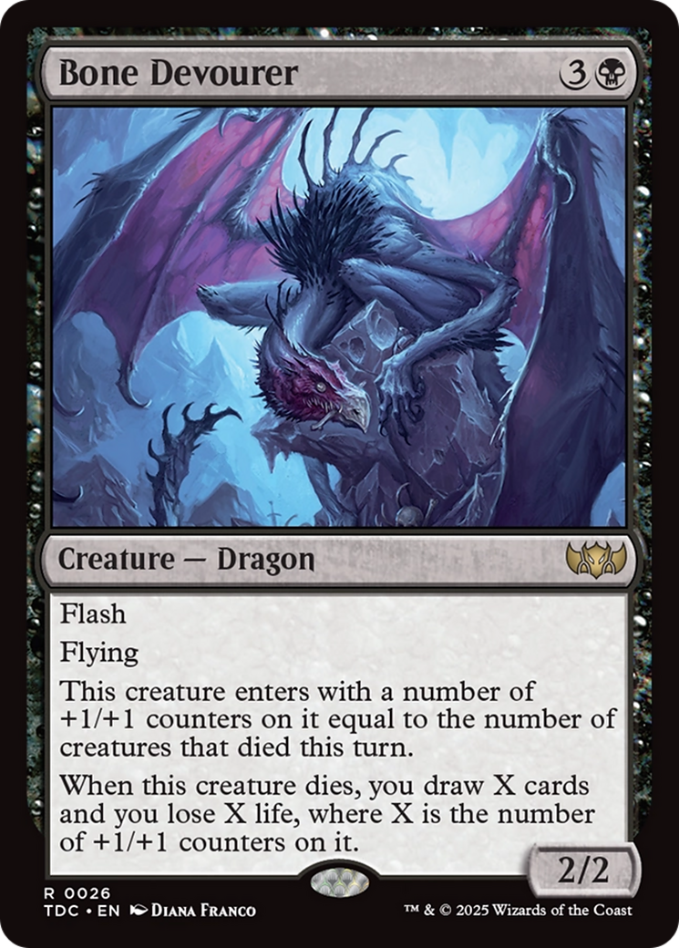 Bone Devourer [Tarkir: Dragonstorm Commander] | Gamers Paradise