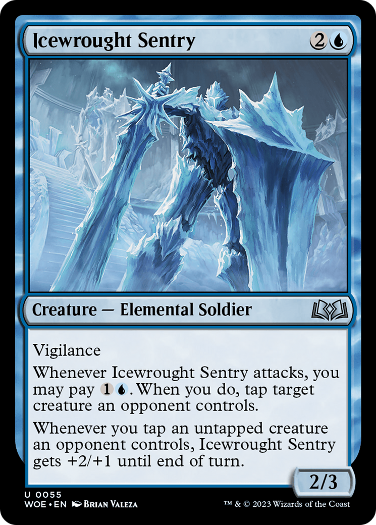 Icewrought Sentry [Wilds of Eldraine] | Gamers Paradise