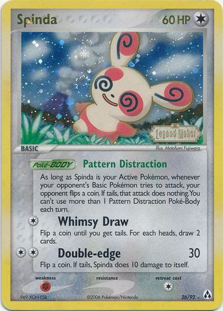 Spinda (26/92) (Stamped) [EX: Legend Maker] | Gamers Paradise