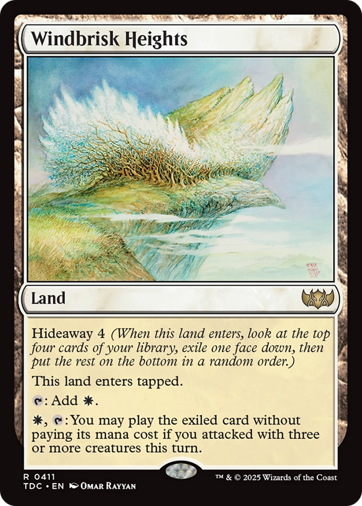 Windbrisk Heights [Tarkir: Dragonstorm Commander] | Gamers Paradise