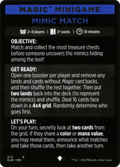 Mimic Match (Magic Minigame) [Commander Legends: Battle for Baldur's Gate Minigame] | Gamers Paradise