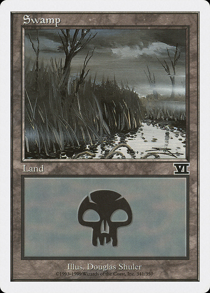 Swamp (341) [Classic Sixth Edition] | Gamers Paradise