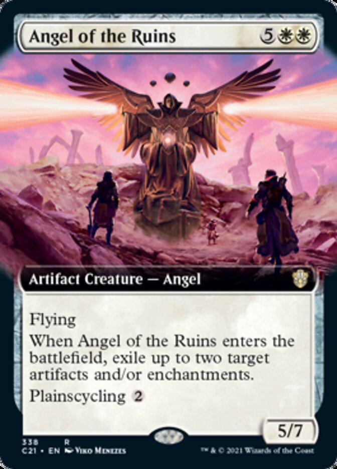 Angel of the Ruins (Extended Art) [Commander 2021] | Gamers Paradise