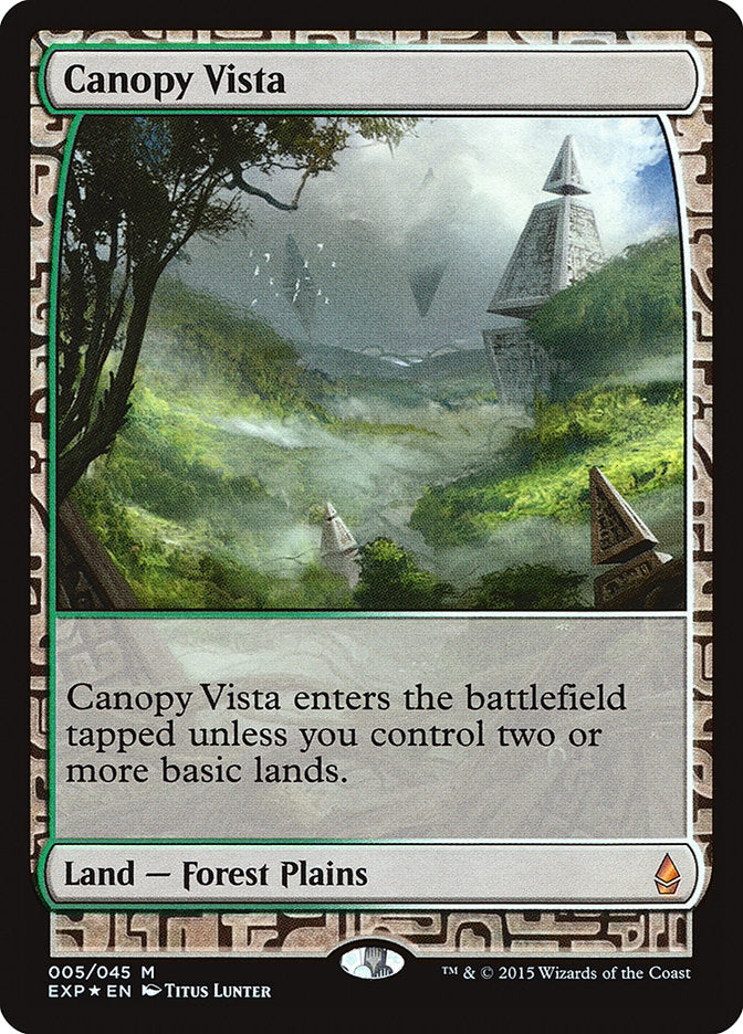 Canopy Vista [Zendikar Expeditions] | Gamers Paradise
