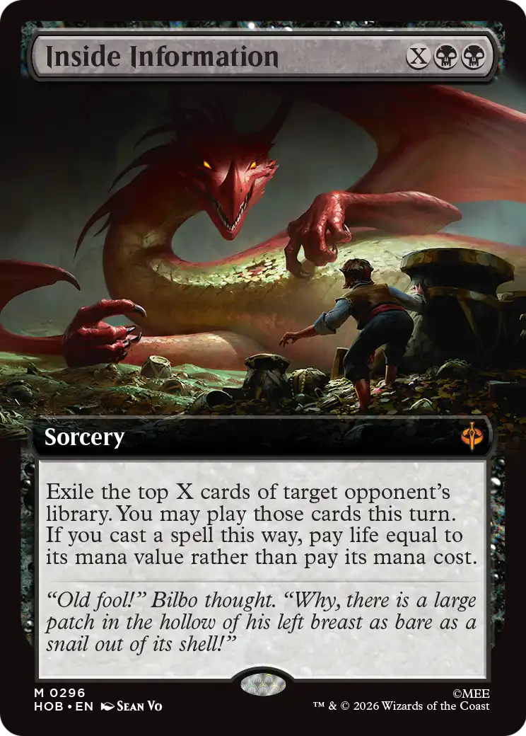 Inside Information (Extended Art) [The Hobbit] | Gamers Paradise