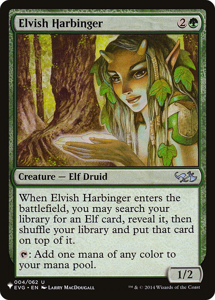 Elvish Harbinger [The List Reprints] | Gamers Paradise