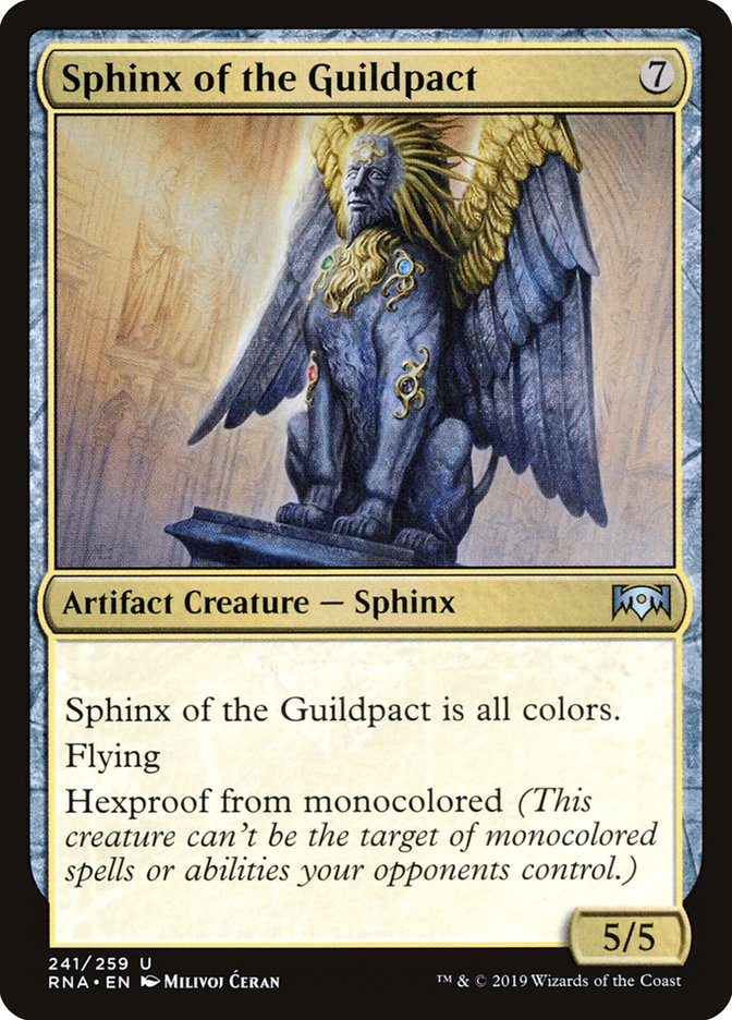 Sphinx of the Guildpact [Ravnica Allegiance] | Gamers Paradise