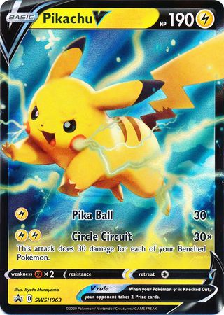 Pikachu V (SWSH063) [Sword & Shield: Black Star Promos] | Gamers Paradise