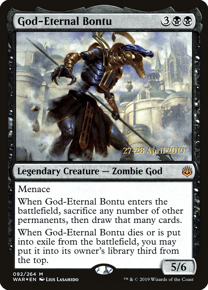 God-Eternal Bontu [War of the Spark Prerelease Promos] | Gamers Paradise