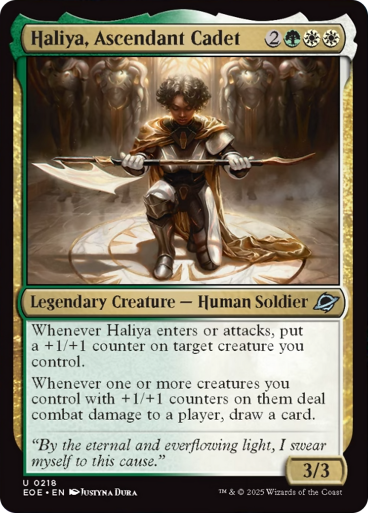 Haliya, Ascendant Cadet [Edge of Eternities] | Gamers Paradise