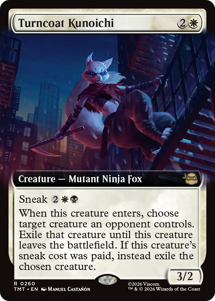 Turncoat Kunoichi (Extended Art) [Teenage Mutant Ninja Turtles] | Gamers Paradise