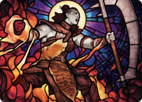 Garna, Bloodfist of Keld Art Card [Dominaria United Art Series] | Gamers Paradise