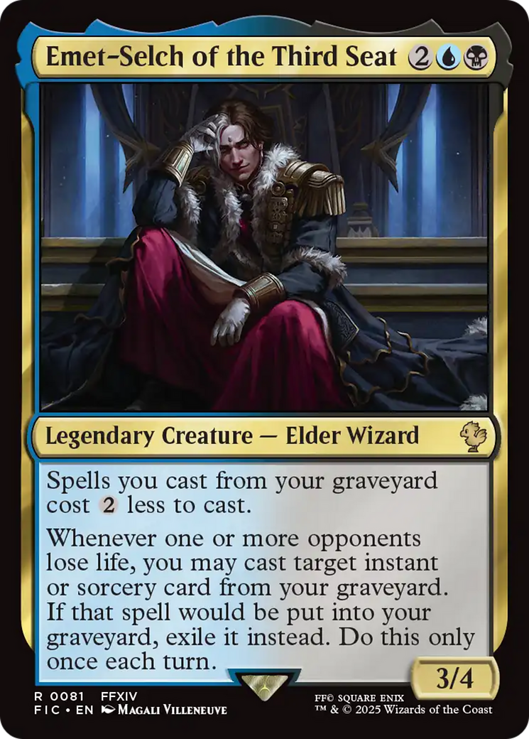 Emet-Selch of the Third Seat [FINAL FANTASY Commander] | Gamers Paradise