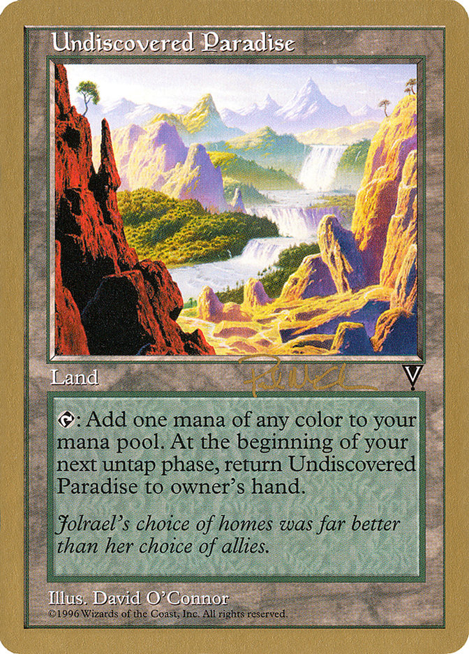 Undiscovered Paradise (Paul McCabe) [World Championship Decks 1997] | Gamers Paradise