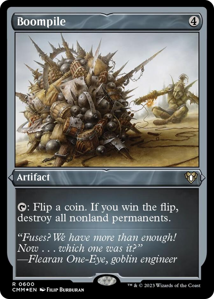 Boompile (Foil Etched) [Commander Masters] | Gamers Paradise
