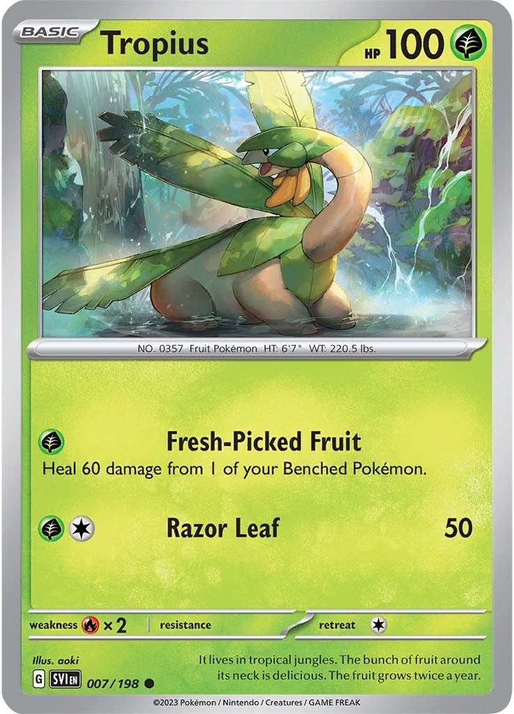 Tropius (007/198) [Scarlet & Violet: Base Set] | Gamers Paradise