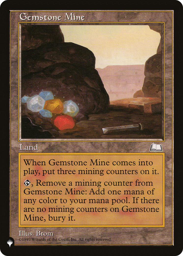 Gemstone Mine (WTH) [The List Reprints] | Gamers Paradise