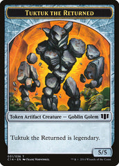 Daretti, Scrap Savant Emblem // Tuktuk the Returned Double-Sided Token [Commander 2014 Tokens] | Gamers Paradise