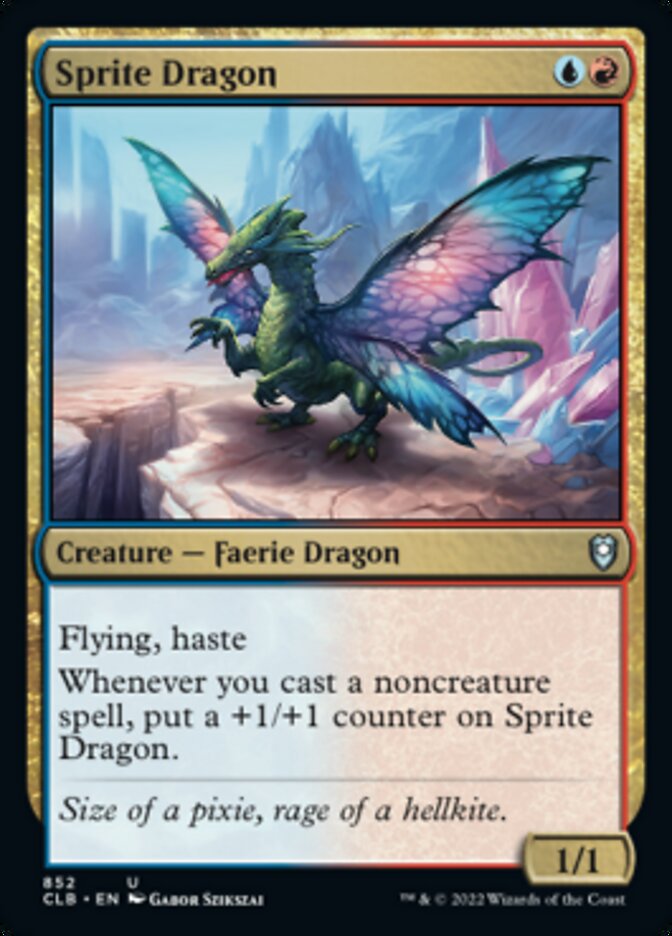 Sprite Dragon [Commander Legends: Battle for Baldur's Gate] | Gamers Paradise