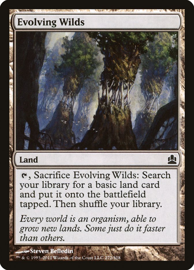 Evolving Wilds [Commander 2011] | Gamers Paradise