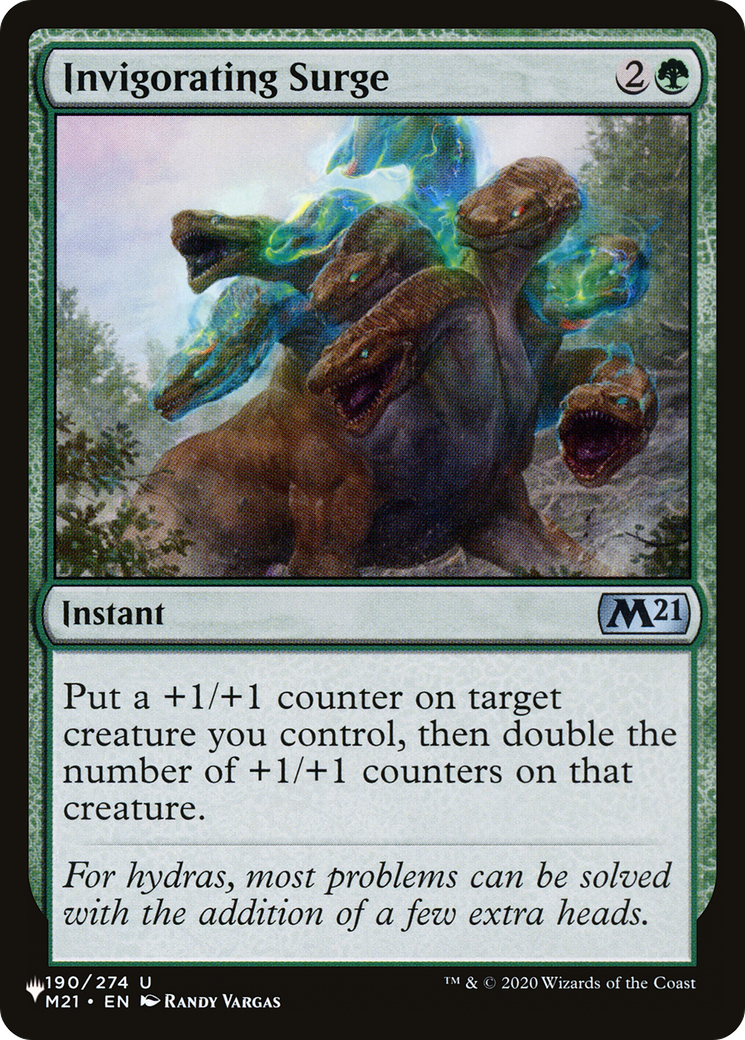 Invigorating Surge [The List] | Gamers Paradise