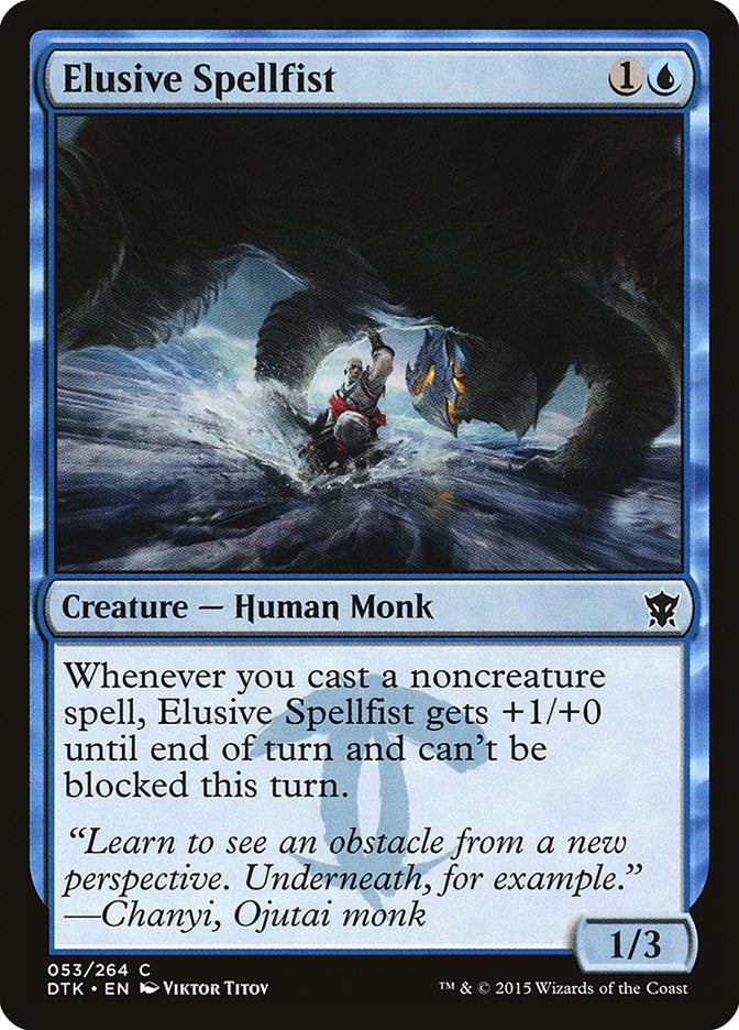 Elusive Spellfist [Dragons of Tarkir] | Gamers Paradise