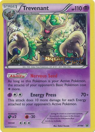 Trevenant (XY94) (Staff) [XY: Black Star Promos] | Gamers Paradise