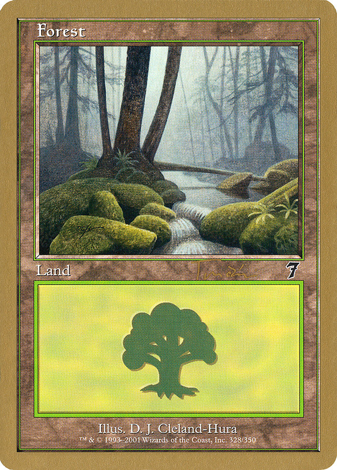 Forest (jt328) (Jan Tomcani) [World Championship Decks 2001] | Gamers Paradise