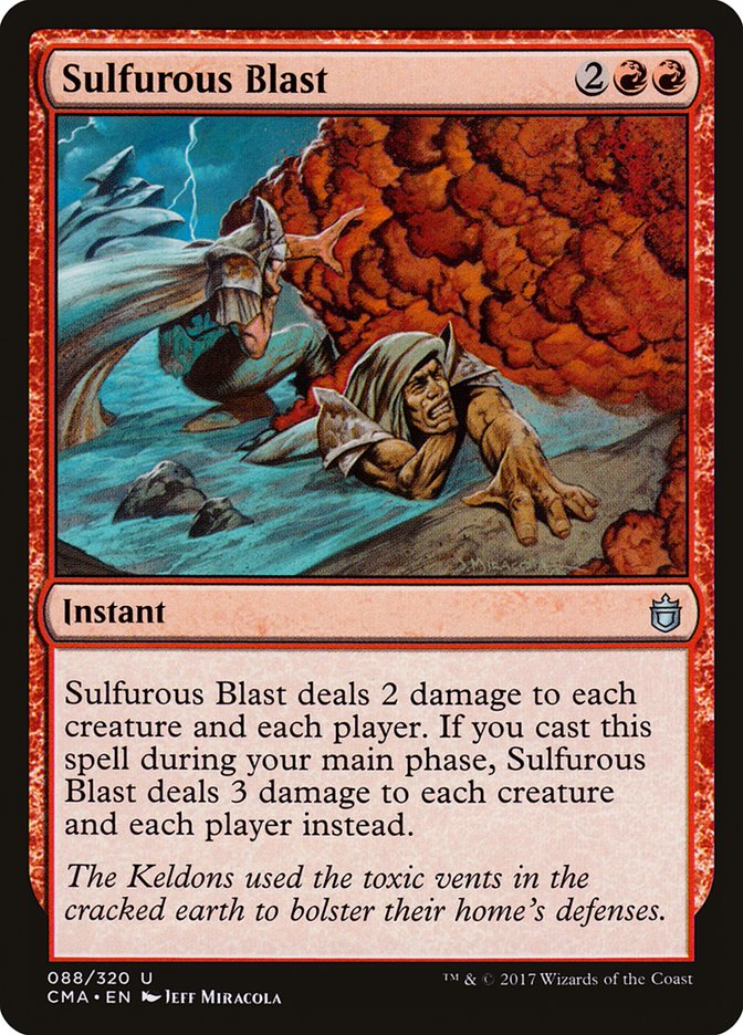 Sulfurous Blast [Commander Anthology] | Gamers Paradise
