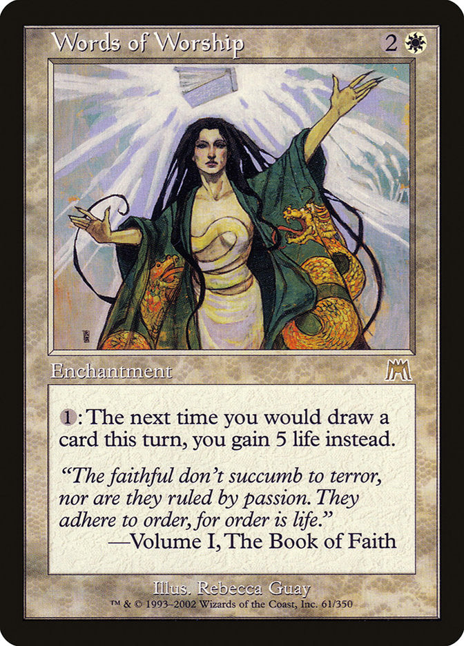 Words of Worship [Onslaught] | Gamers Paradise