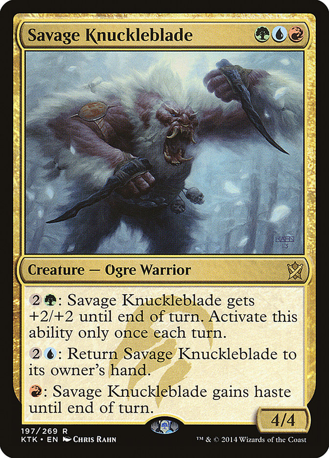 Savage Knuckleblade [Khans of Tarkir] | Gamers Paradise