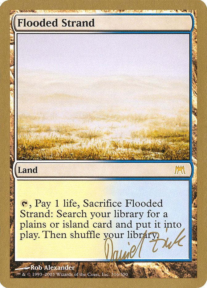 Flooded Strand (Daniel Zink) [World Championship Decks 2003] | Gamers Paradise