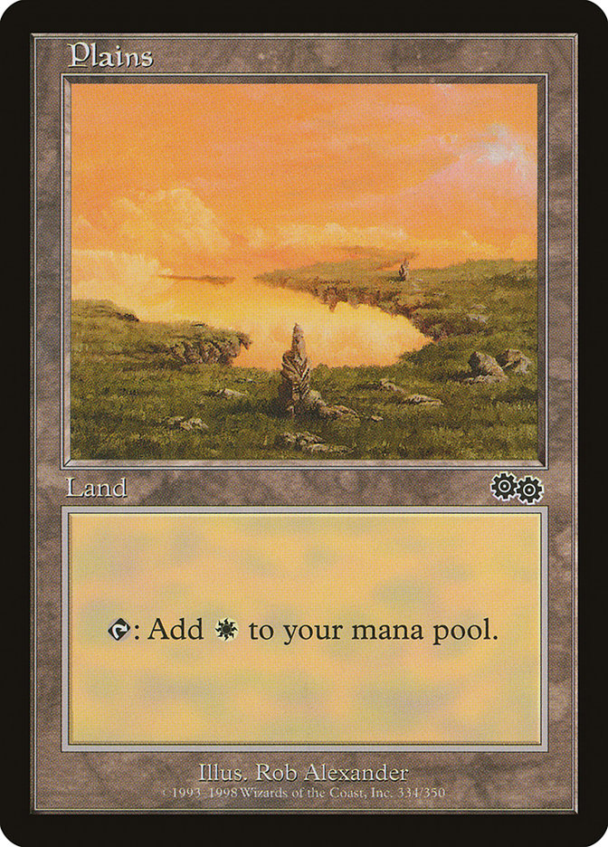 Plains (334) [Urza's Saga] | Gamers Paradise