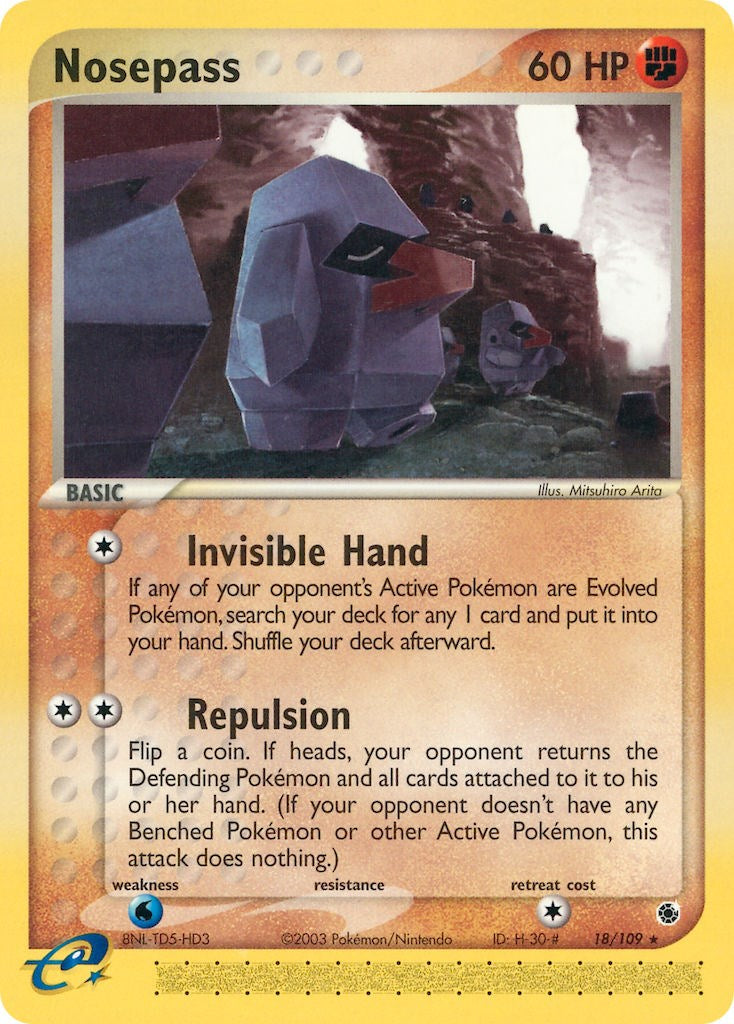 Nosepass (18/109) [EX: Ruby & Sapphire] | Gamers Paradise