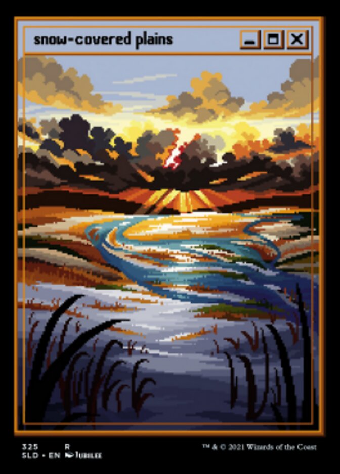 Snow-Covered Plains (325) [Secret Lair Drop Series] | Gamers Paradise