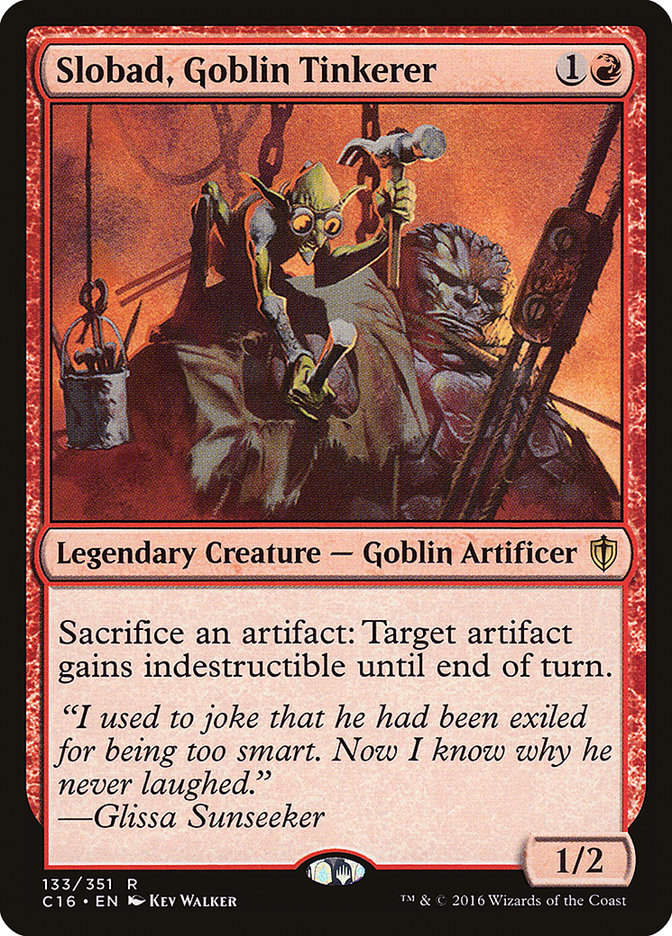 Slobad, Goblin Tinkerer [Commander 2016] | Gamers Paradise