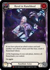 Revel in Runeblood [EVR106] (Everfest)  1st Edition Normal | Gamers Paradise