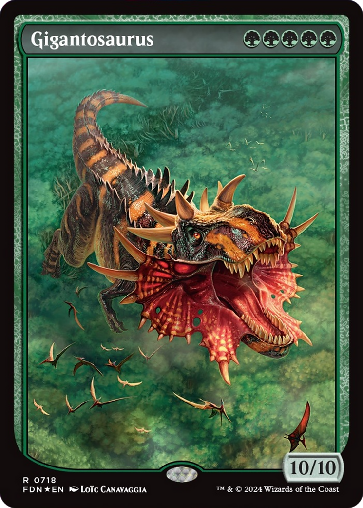 Gigantosaurus (Full Art) [Foundations] | Gamers Paradise