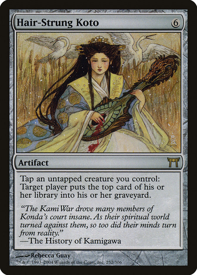 Hair-Strung Koto [Champions of Kamigawa] | Gamers Paradise