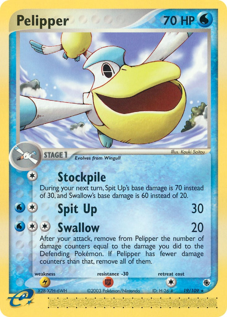 Pelipper (19/109) [EX: Ruby & Sapphire] | Gamers Paradise