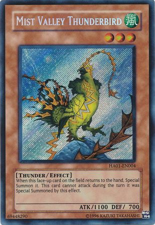 Mist Valley Thunderbird [HA01-EN004] Secret Rare | Gamers Paradise