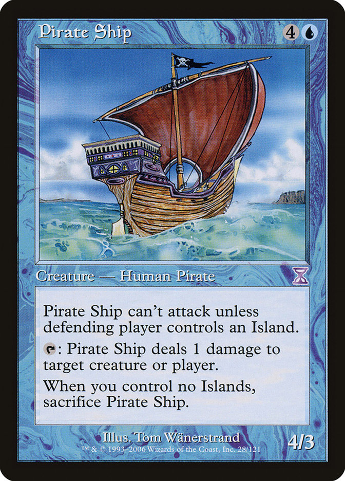 Pirate Ship [Time Spiral Timeshifted] | Gamers Paradise