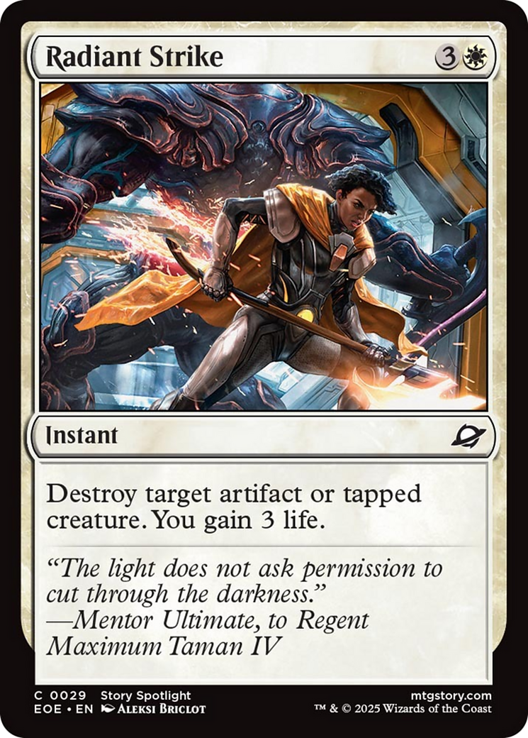 Radiant Strike [Edge of Eternities] | Gamers Paradise