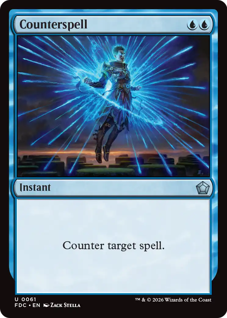 Counterspell [Foundations Commander] | Gamers Paradise
