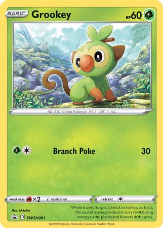 Grookey (SWSH001) [Sword & Shield: Black Star Promos] | Gamers Paradise