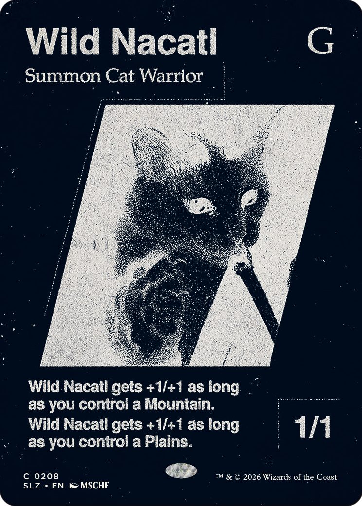Wild Nacatl (0208) [Secret Lair x MSCHF: The Zeta Set] | Gamers Paradise