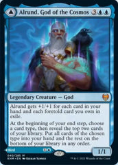 Alrund, God of the Cosmos // Hakka, Whispering Raven [Kaldheim] | Gamers Paradise