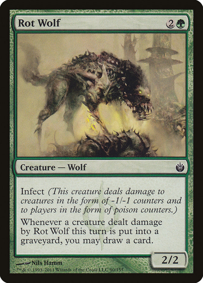 Rot Wolf [Mirrodin Besieged] | Gamers Paradise