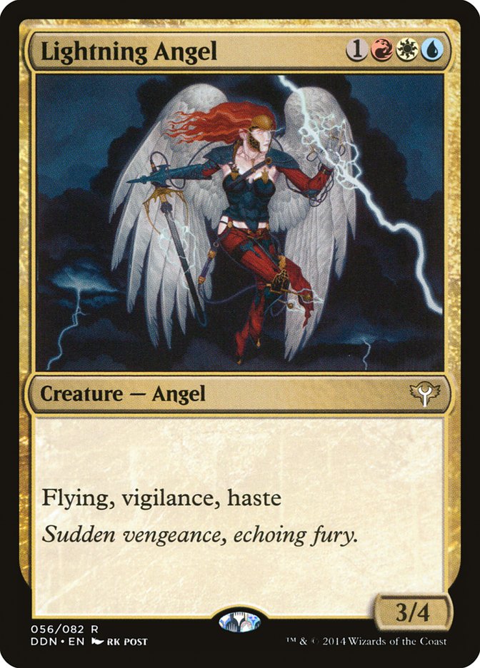 Lightning Angel [Duel Decks: Speed vs. Cunning] | Gamers Paradise