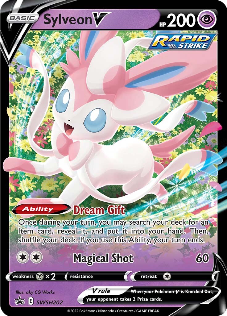 Sylveon V (SWSH202) [Sword & Shield: Black Star Promos] | Gamers Paradise